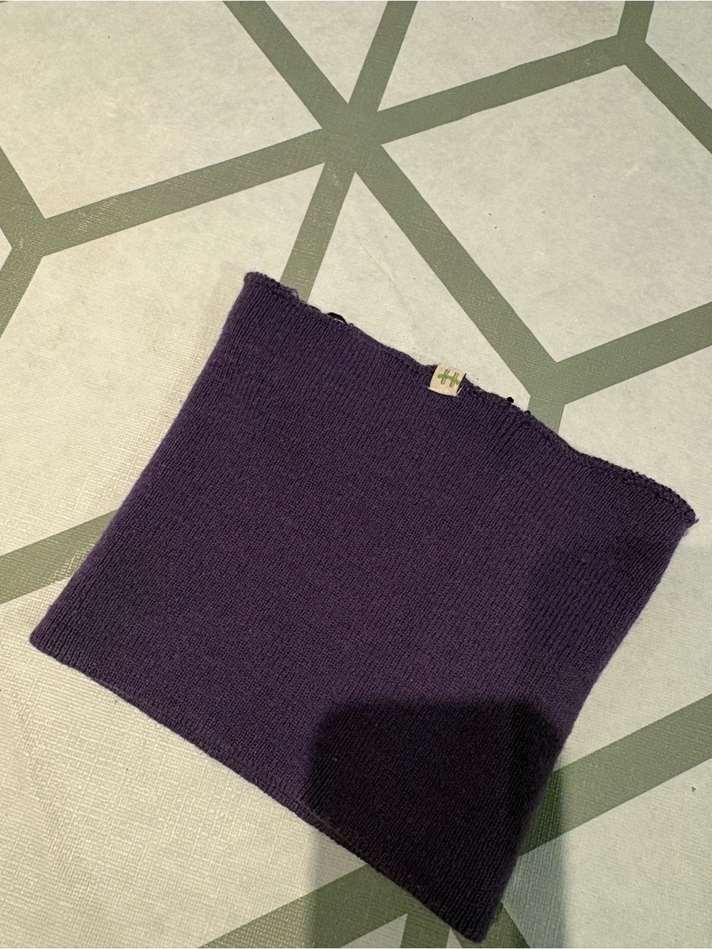 3/15$Purple Knit Tube Top